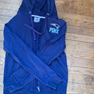 Victoria’s Secret PINK NFL Patriots Front Zip Hood
